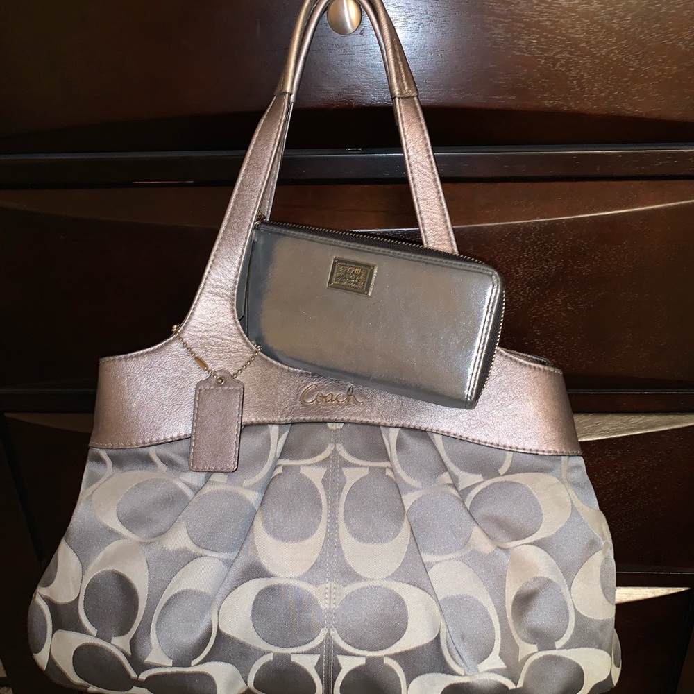 Coach Handbag And Wallet